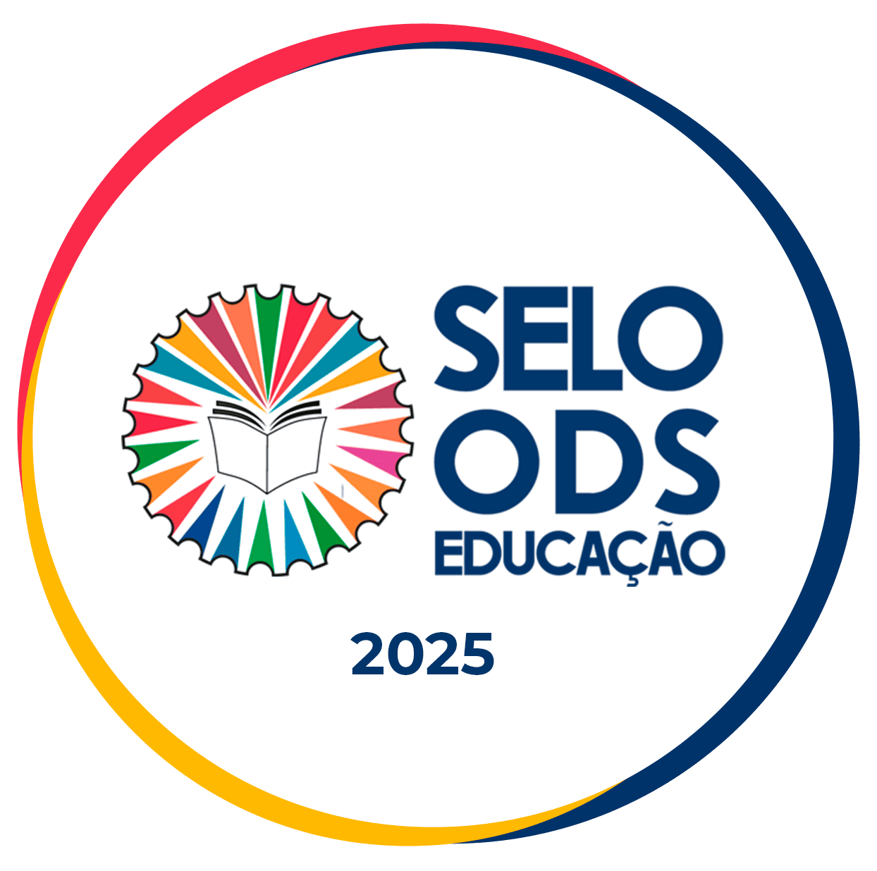Logo Selo ODS Educação - Ciclo 2025